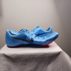 Nike Zoom Superfly Elite Track Spikes Blue Sprint